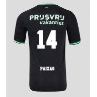 Camiseta Feyenoord Igor Paixao #14 Visitante Equipación 2024-25 manga corta